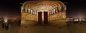Portail Saint Firmin polychromies